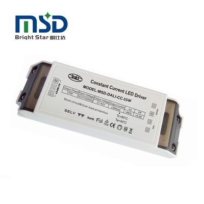 LED lighting indoor led lighting IP40 1050ma dali led driver flame retardant dimming led driver in KNX 55W 1.3A DALI dimmable led driver
