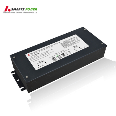 277vac triac dimming dimming led driver 200w led strip power supply 24v dc 7 years warranty 260*103*44.5mm